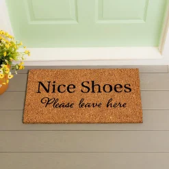 Plow & Hearth Coir Mats>Nice Shoes Coir Mat