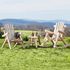 Plow & Hearth Outdoor Side Tables>Northern White Cedar Outdoor End Table