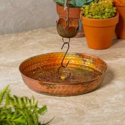 Plow & Hearth Wind Chimes & Mobiles>Oil Rubbed Bronze Rain Chain Basin