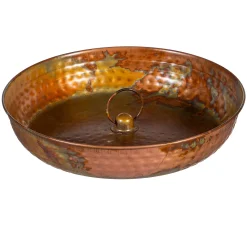 Plow & Hearth Wind Chimes & Mobiles>Oil Rubbed Bronze Rain Chain Basin