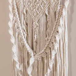 Plow & Hearth Wall Art>Oversized Braided Macrame Wall Décor