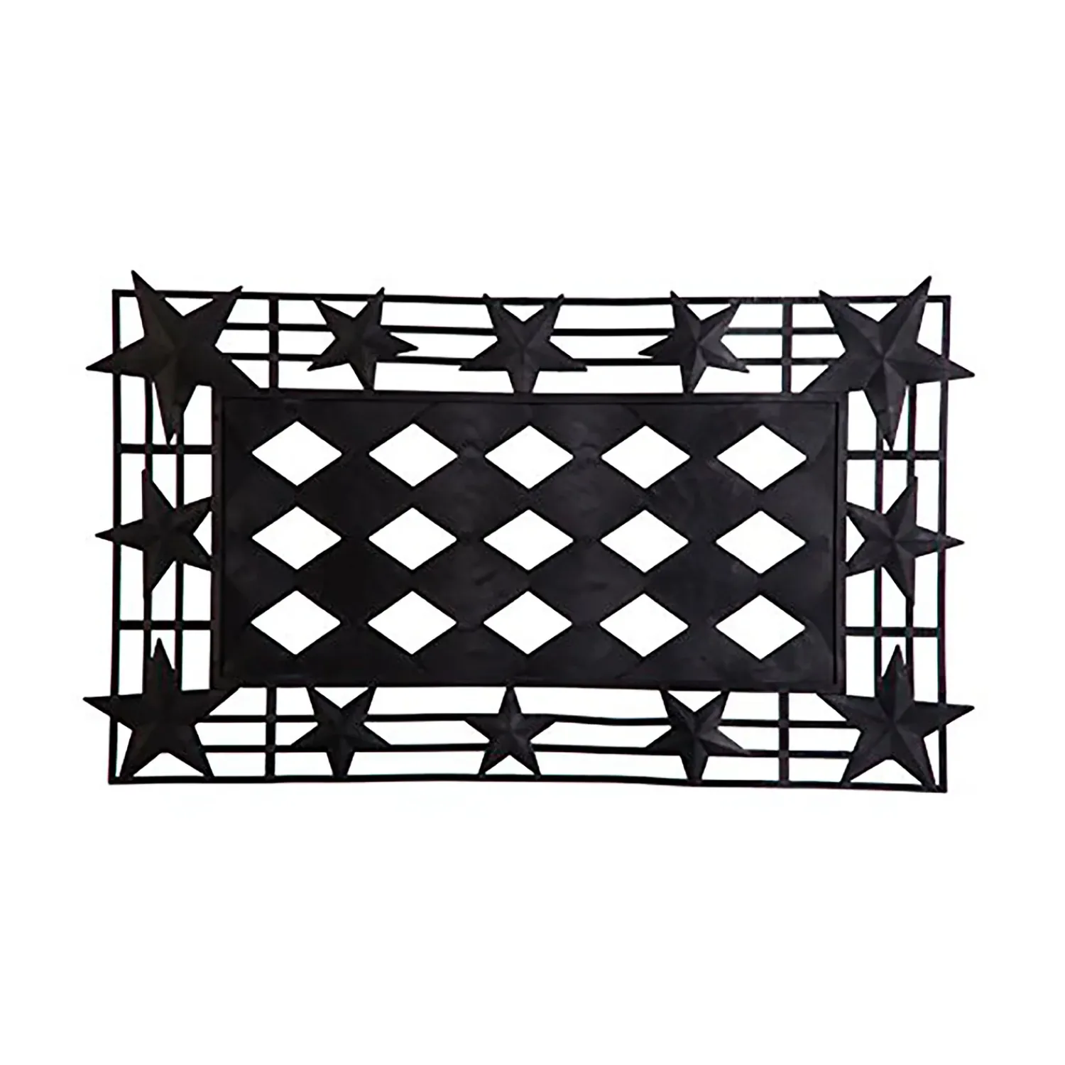 Plow & Hearth Fabric Door Hangers>Patriotic Door Decor and Sassafras Mat Set