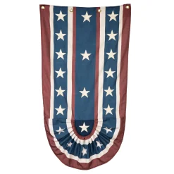 Plow & Hearth Bunting & Banners>Patriotic Vertical Bunting Banner