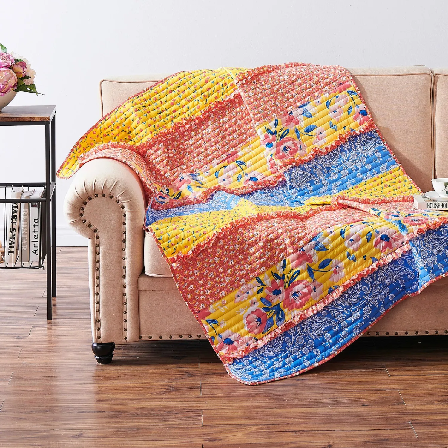 Plow & Hearth Quilts & Bedspreads|Throws & Blankets>Patterned Quilted Throw