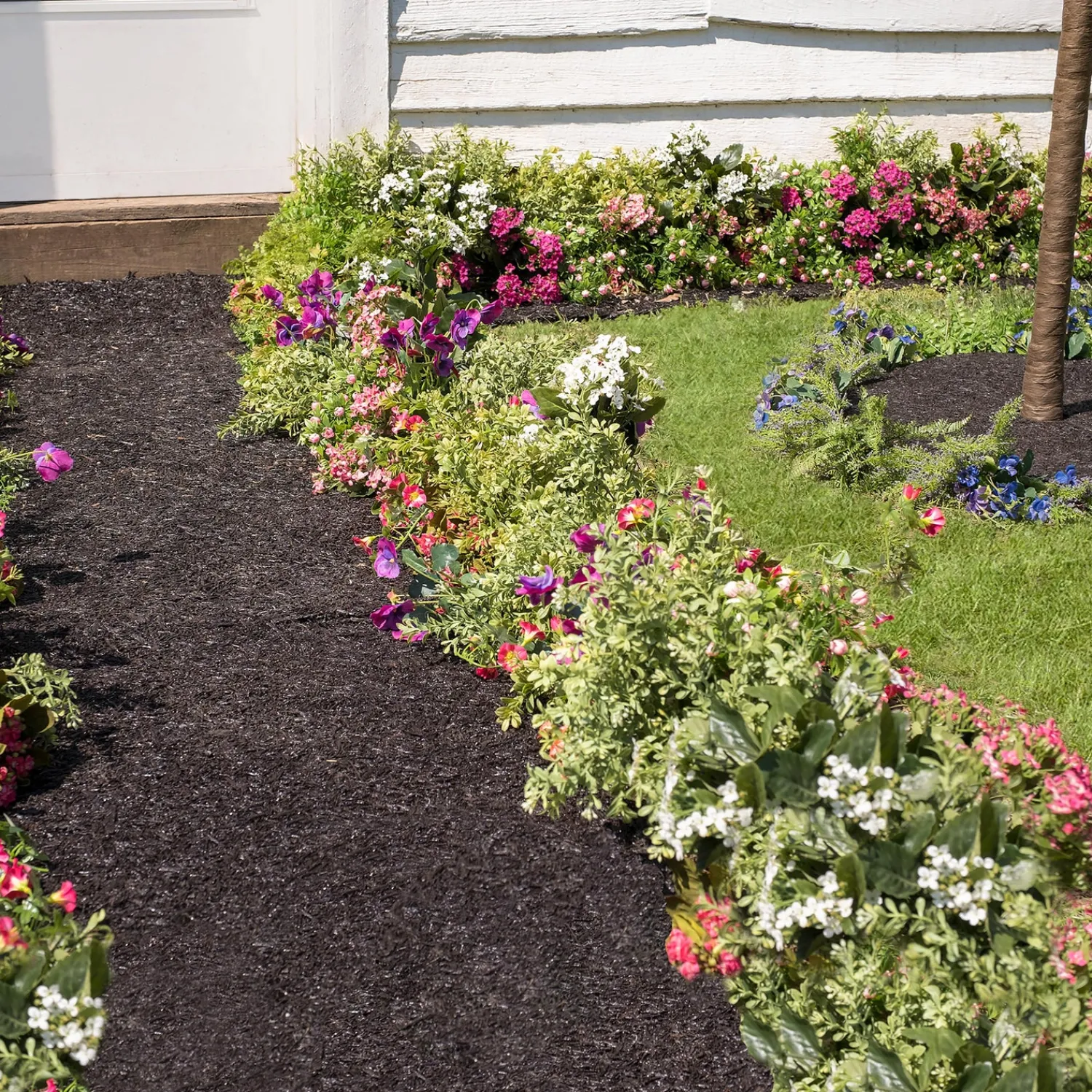 Plow & Hearth Garden Fencing & Edging|Pathways & Stepping Stones>Permanent Mulch Recycled Rubber Pathway