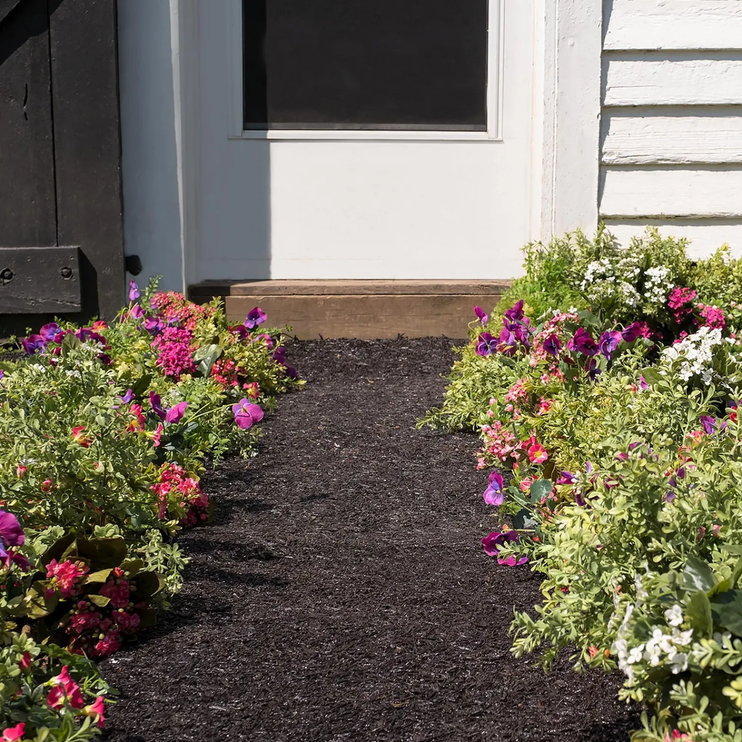 Plow & Hearth Garden Fencing & Edging|Pathways & Stepping Stones>Permanent Mulch Recycled Rubber Pathway