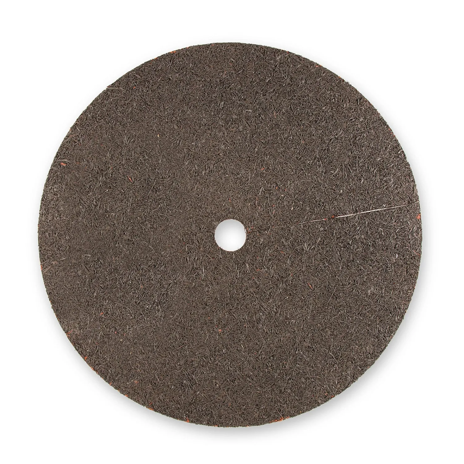 Plow & Hearth Garden Fencing & Edging|Garden Tools & Supplies>Permanent Mulch Recycled Rubber Tree Ring, 36" dia.