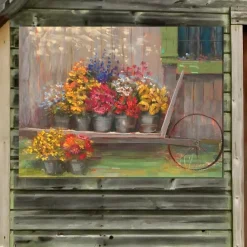 Plow & Hearth Outdoor Wall Art|Wall Art>Pick Of The Day Indoor/Outdoor Canvas Wall Art