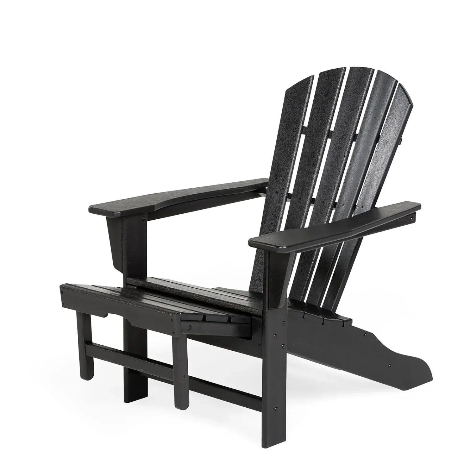 Plow & Hearth Chairs & Rockers|Rockers & Gliders>POLYWOOD® Adirondack Chair with Hideaway Ottoman