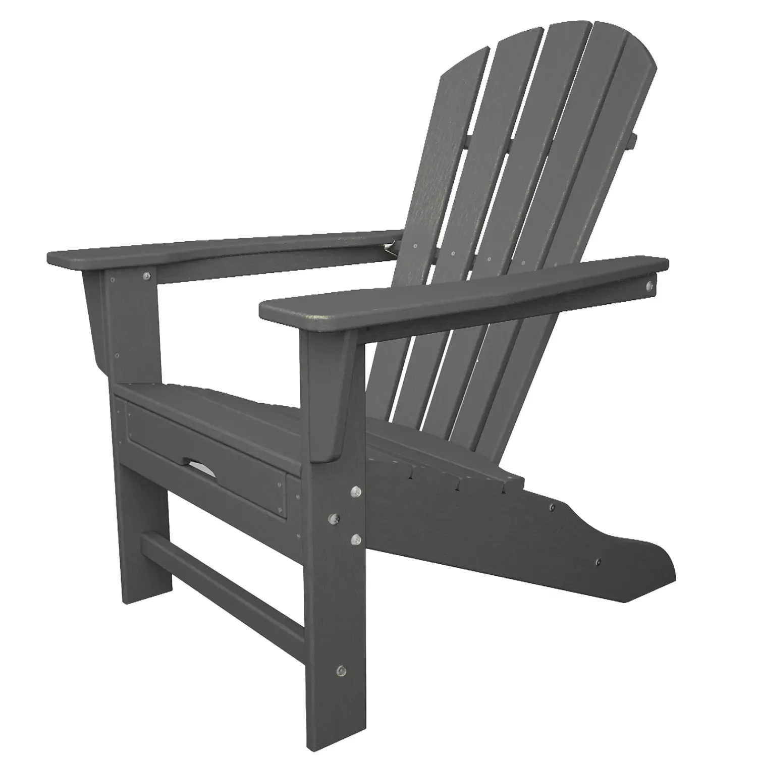 Plow & Hearth Chairs & Rockers|Rockers & Gliders>POLYWOOD® Adirondack Chair with Hideaway Ottoman