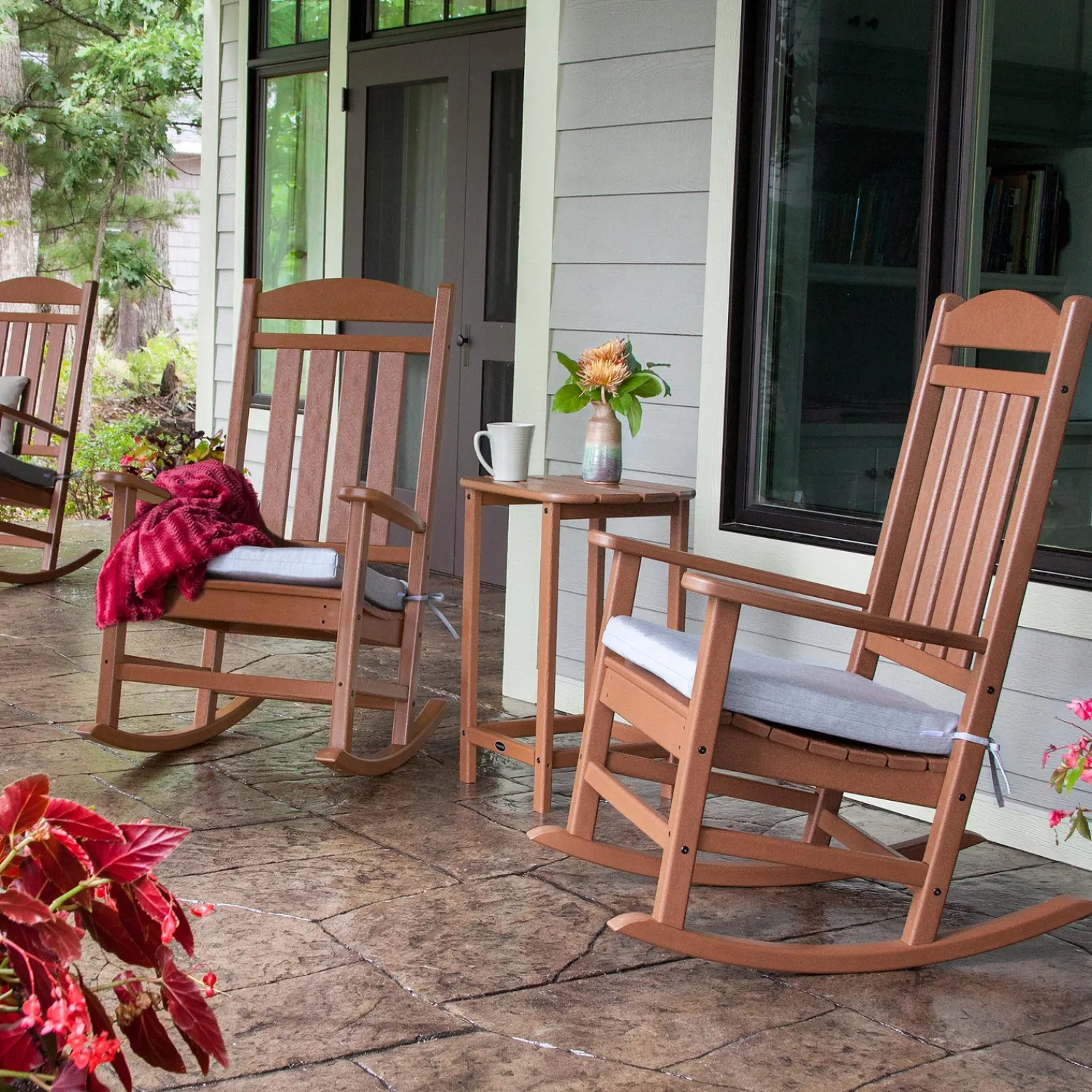 Plow & Hearth Chairs & Rockers|Rockers & Gliders>POLYWOOD® Presidential Rocking Chair