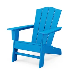 Plow & Hearth Chairs & Rockers|Rockers & Gliders>POLYWOOD® Wave Adirondack Chair