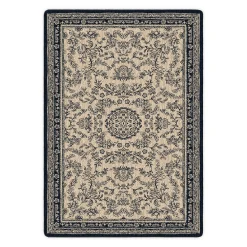 Plow & Hearth Area Rugs>Porcelain Garden EnduraStran® Rug, 4' x 5' Blue