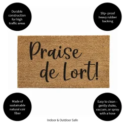 Plow & Hearth Coir Mats>Praise de Lort Coir Mat