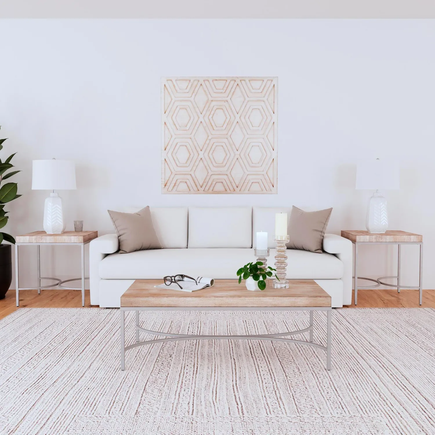 Plow & Hearth Lamps & Lighting>Pristine White Table Lamp