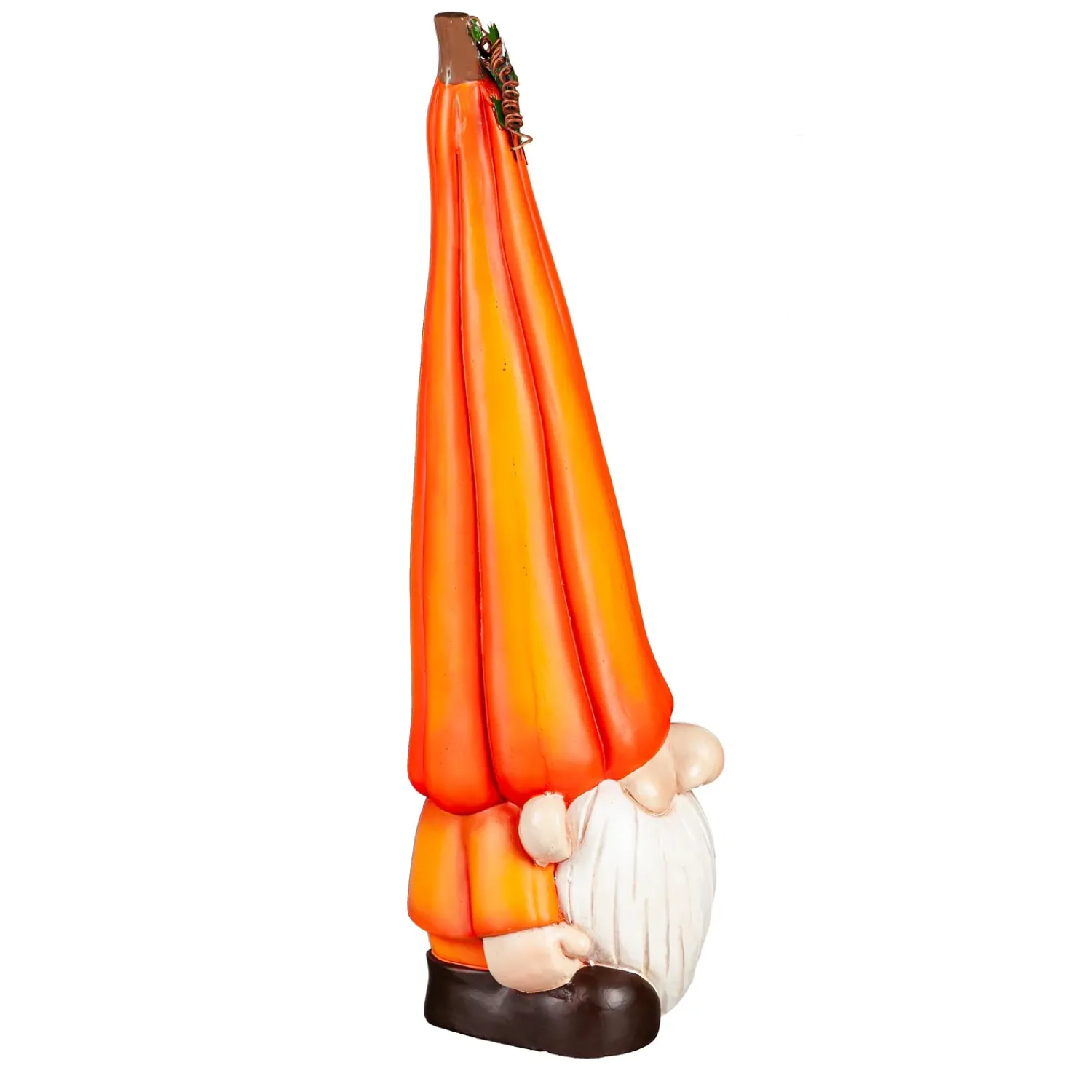 Plow & Hearth Garden Statues>Pumpkin Gnome Garden Statue