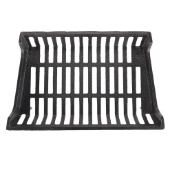 Plow & Hearth Fireplace Grates & Firebacks>24"Flat Bottom Fireplace Grate