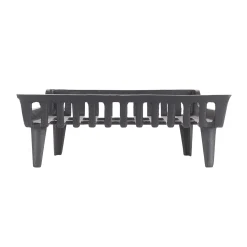 Plow & Hearth Fireplace Grates & Firebacks>20"Flat-Bottom Fireplace Grate