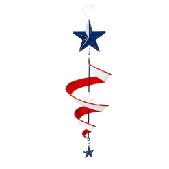 Plow & Hearth Wind Spinners>24"H Twirler, Stars and Stripes