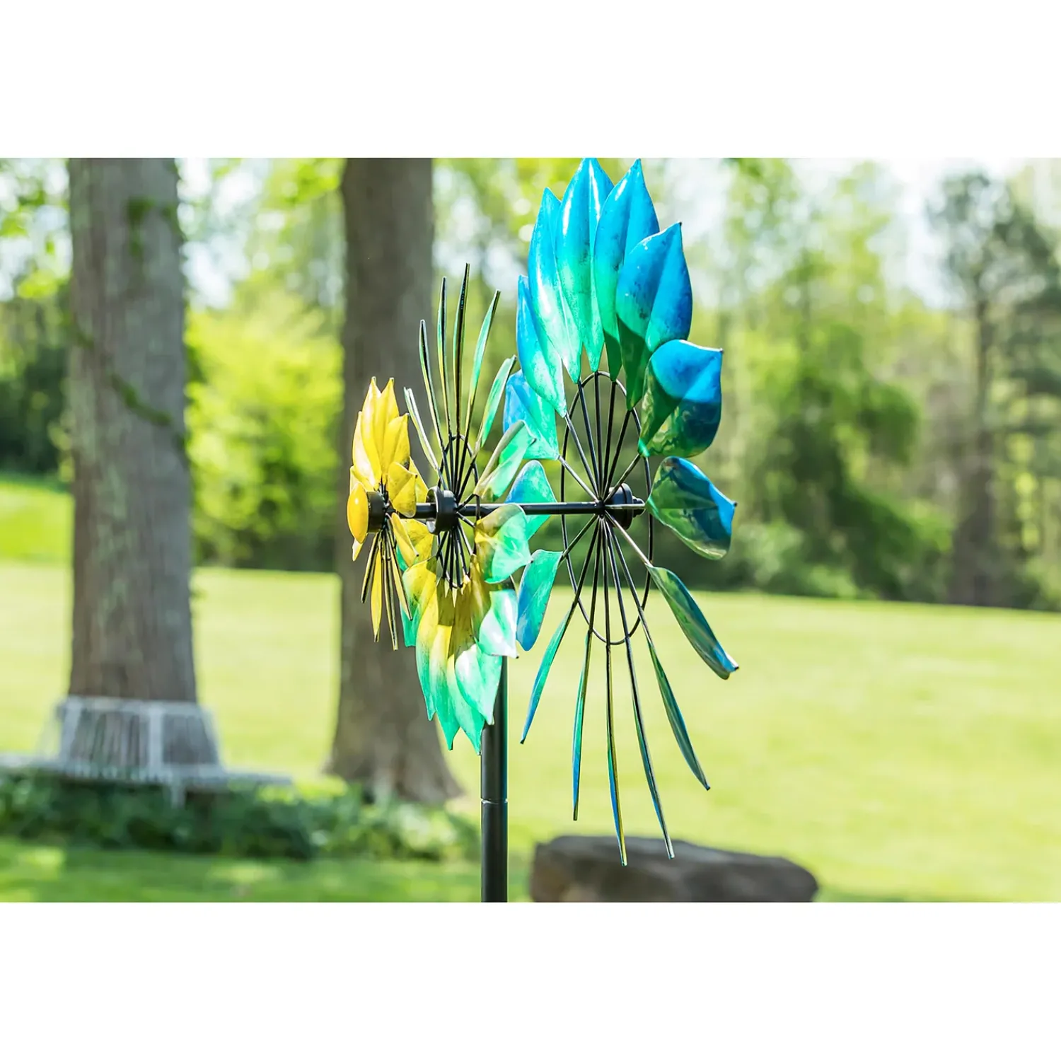 Plow & Hearth Wind Spinners>75"H Wind Spinner, Oceanic Dimensions