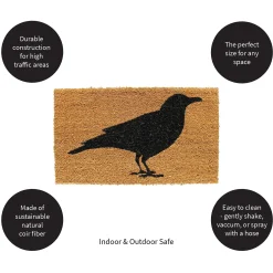 Plow & Hearth Coir Mats>Raven Coir Mat
