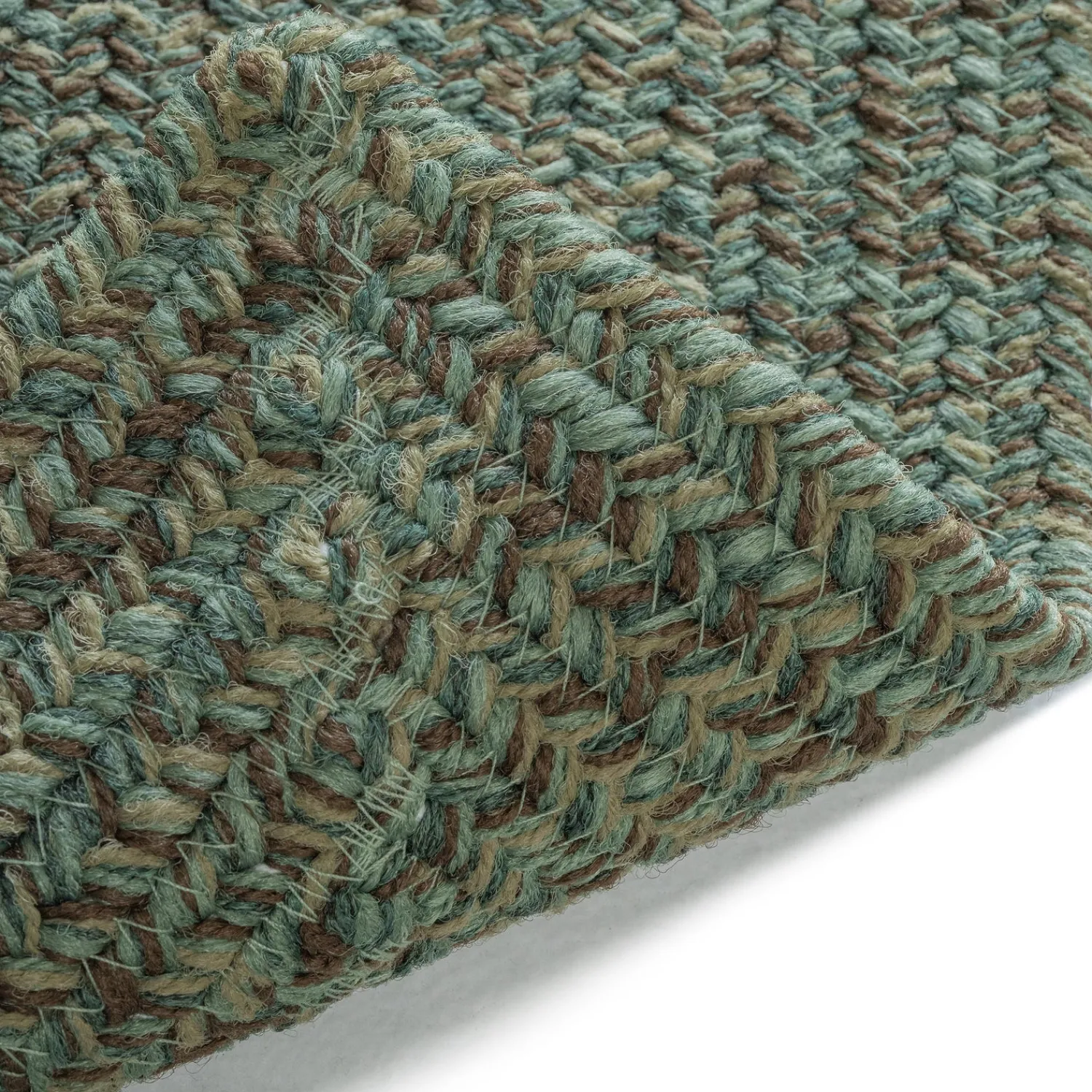 Plow & Hearth Area Rugs>Rectangle Pine Creek Braided Rug, 2' x 3'