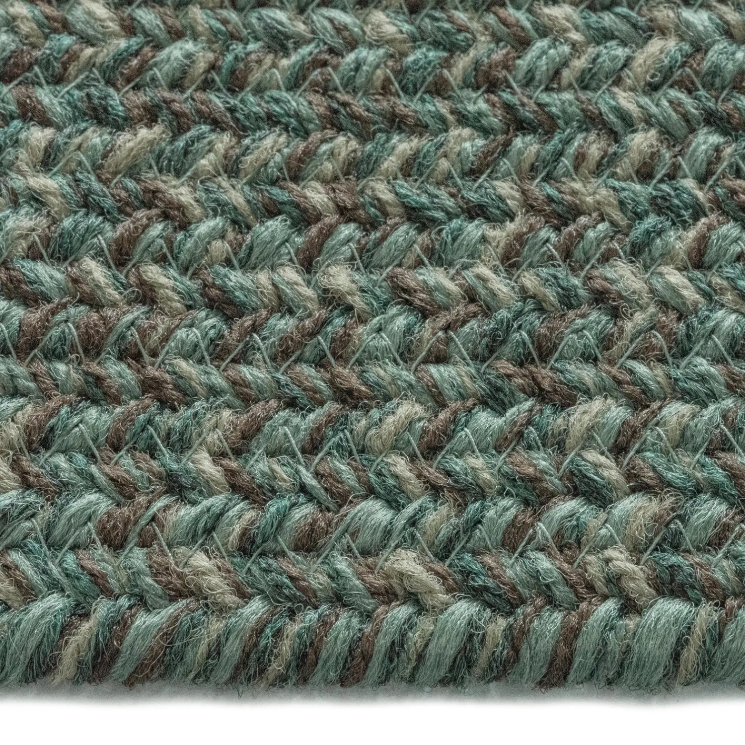 Plow & Hearth Area Rugs>Rectangle Pine Creek Braided Rug, 2' x 3'
