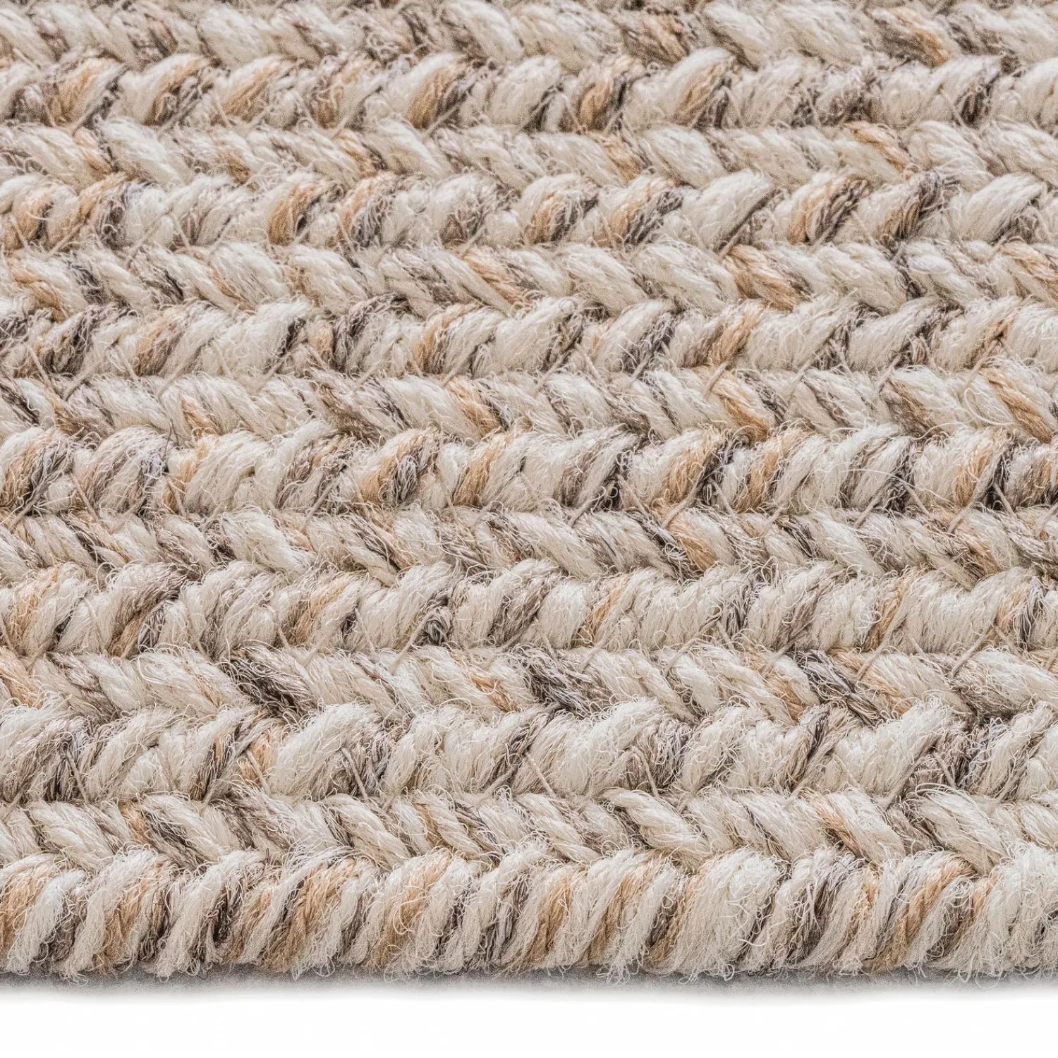 Plow & Hearth Area Rugs>Rectangle Pine Creek Braided Rug, 2' x 3'