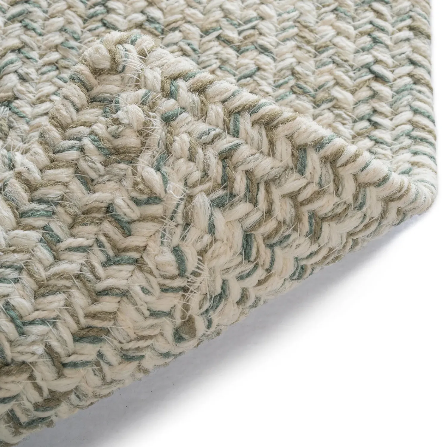 Plow & Hearth Area Rugs>Rectangle Pine Creek Braided Rug, 7' x 9'