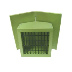 Plow & Hearth Bird Feeders>Recycled Plastic Poly-Lumber Upside-Down Suet Feeder