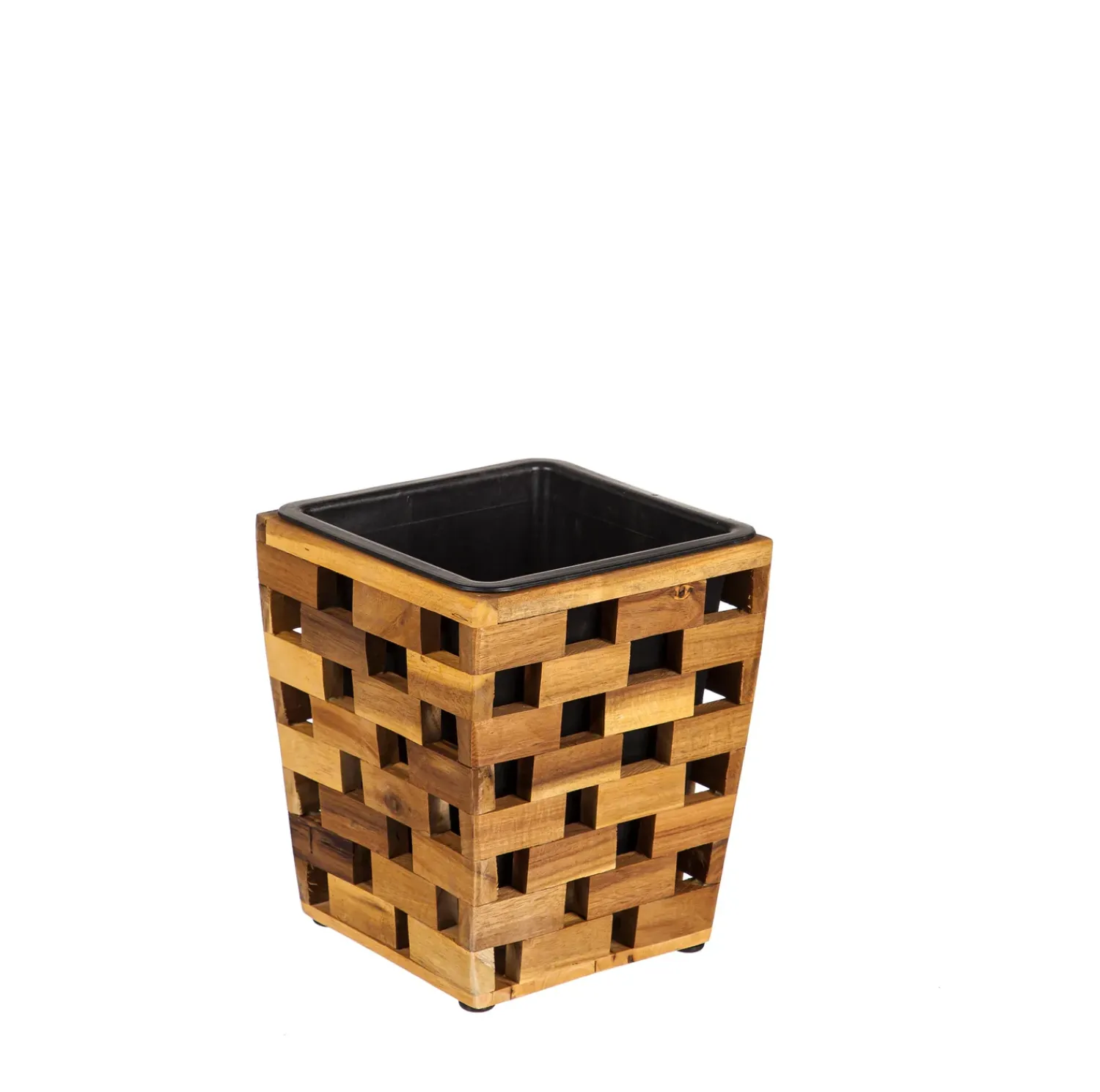 Plow & Hearth Planters & Plant Stands|Planters & Vases>Recycled Wood Planters, Set of 3