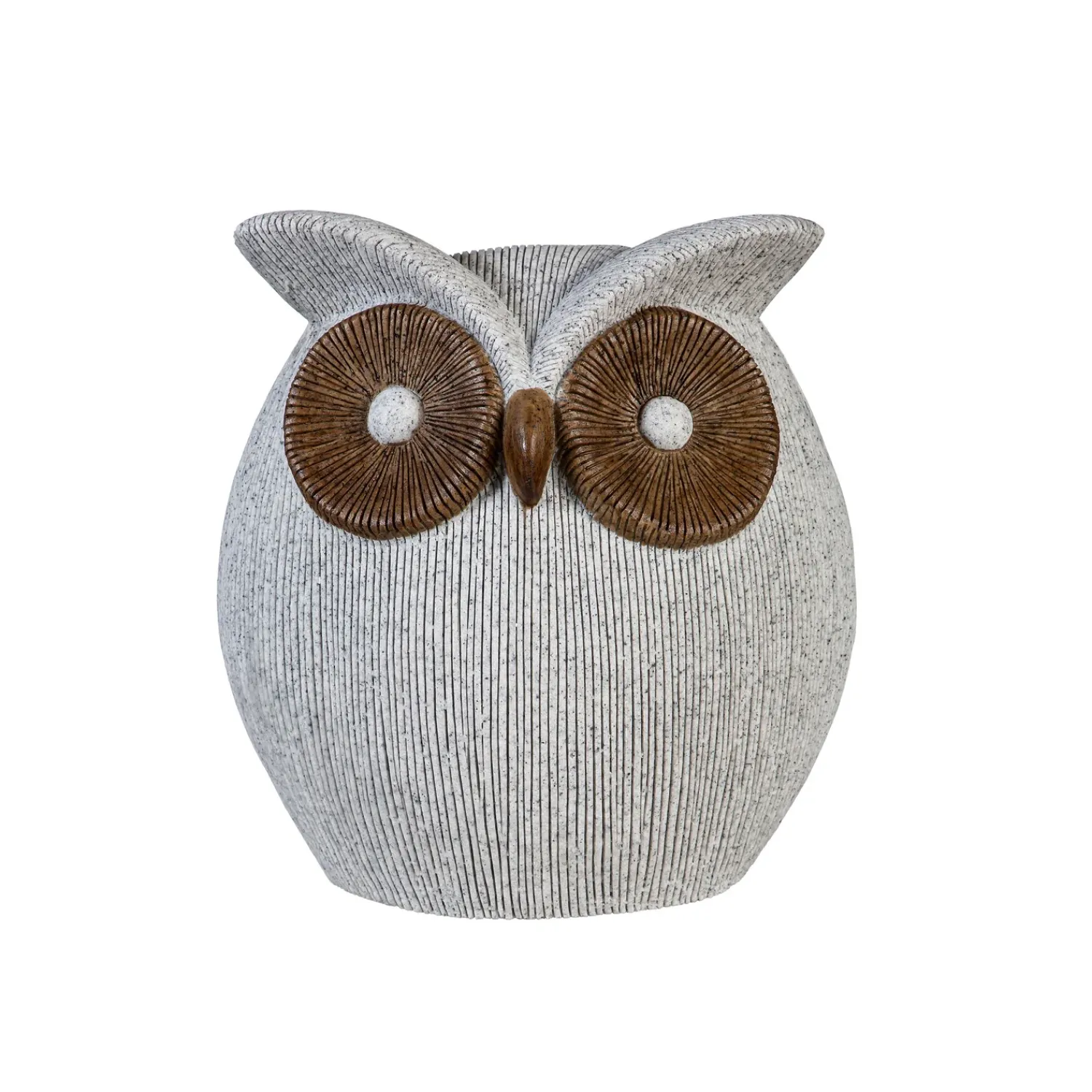 Plow & Hearth Garden Statues>Resin Stone Like Owl Statue, 11"H