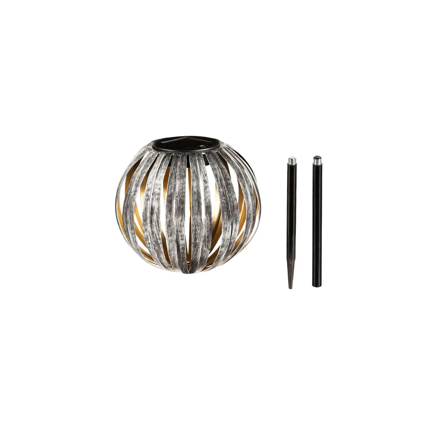 Plow & Hearth Garden Stakes|Solar Accents>Round Solar Stake