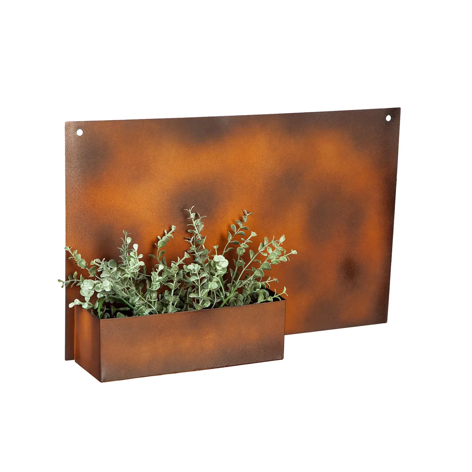 Plow & Hearth Planters & Plant Stands>Rusted Wall Planter