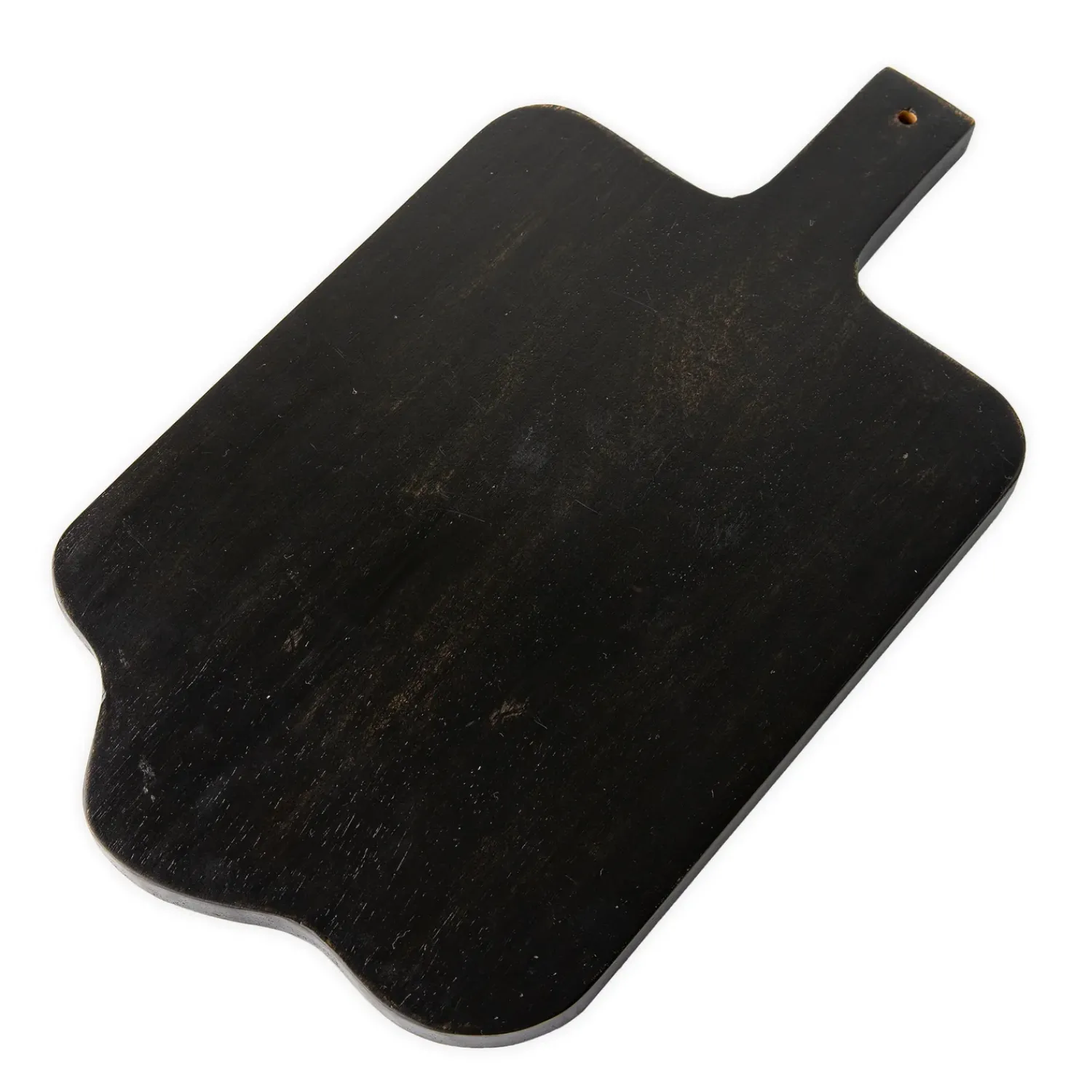 Plow & Hearth Cutting & Serving Boards>Rustic Mango Wood Serving Board, Black