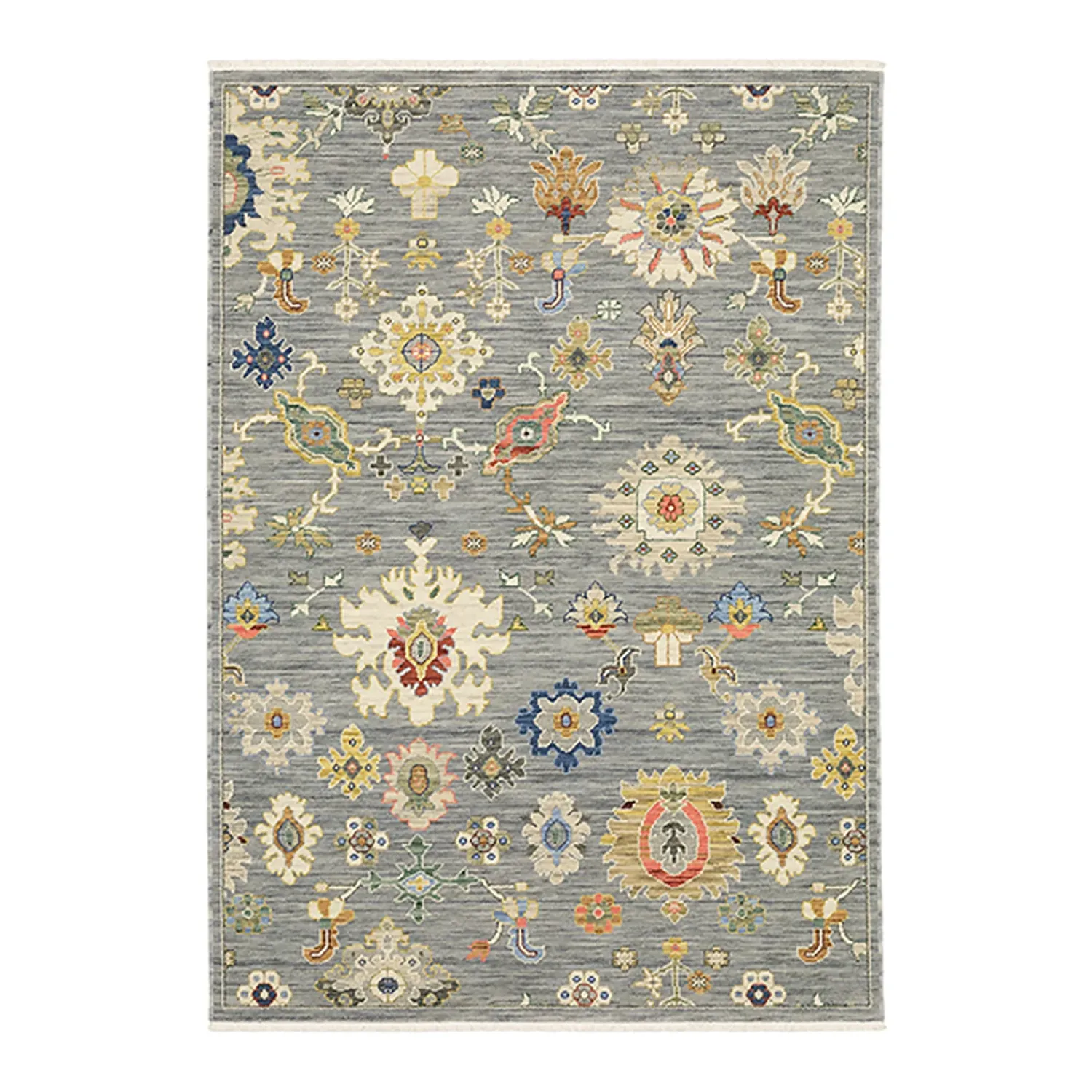 Plow & Hearth Area Rugs>Saluda Tides Wool Rug, 2' x 6' Runner