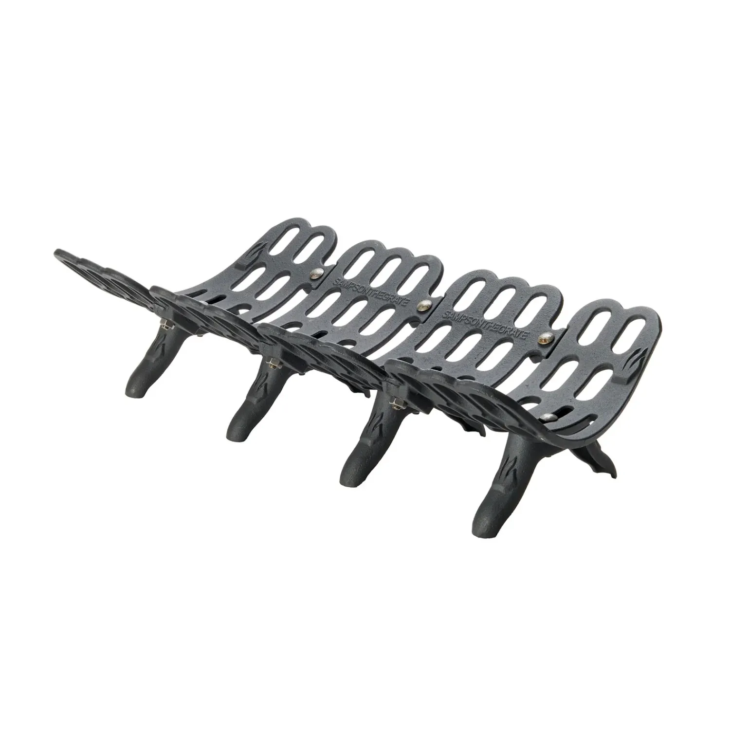 Plow & Hearth Fireplace Grates & Firebacks>Sampson Fireplace Grate, 30"W