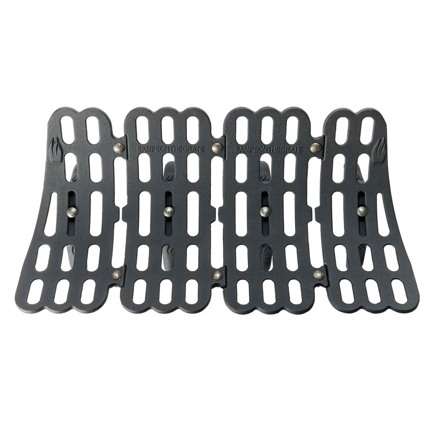 Plow & Hearth Fireplace Grates & Firebacks>Sampson Fireplace Grate, 30"W