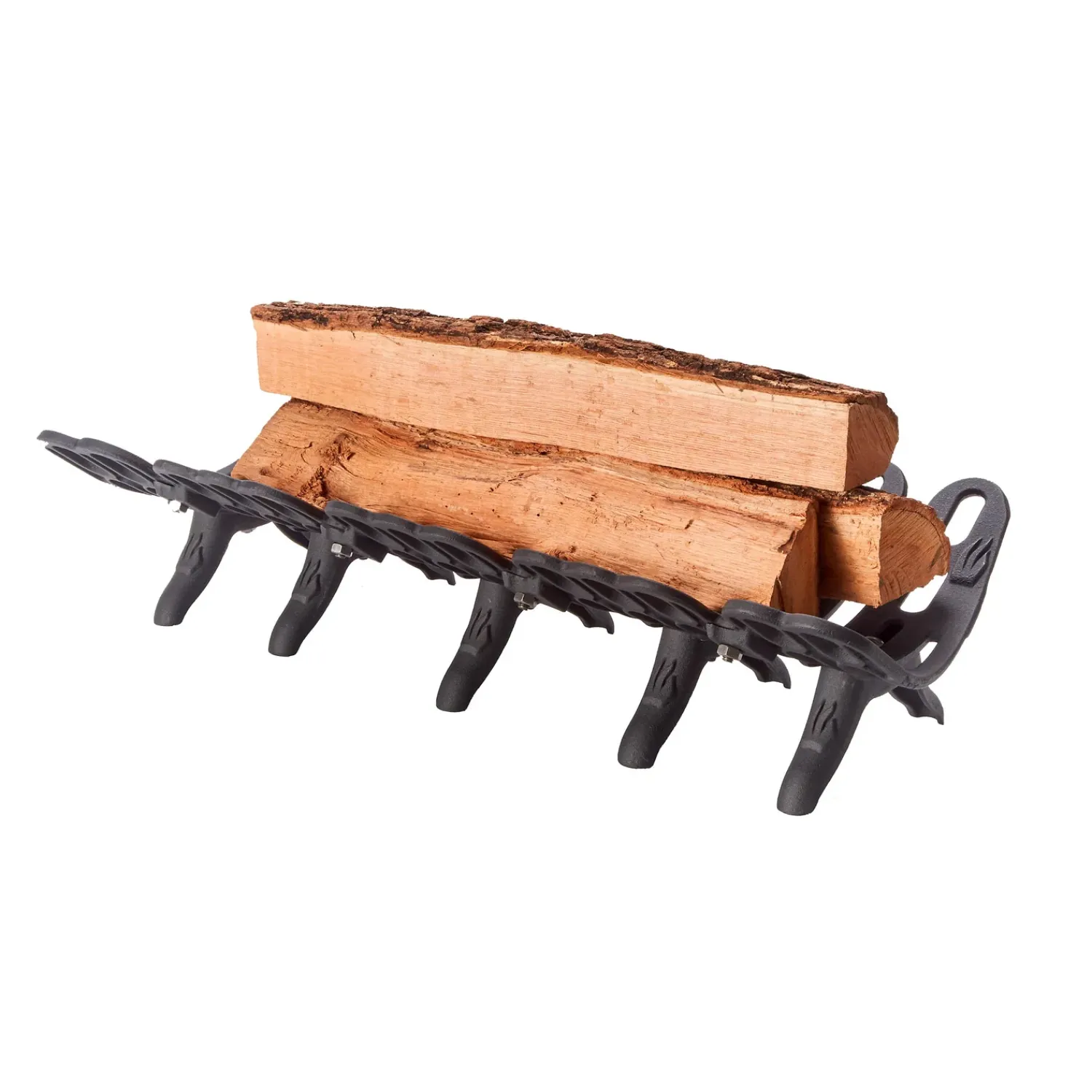 Plow & Hearth Fireplace Grates & Firebacks>Sampson Fireplace Grate, 33"W