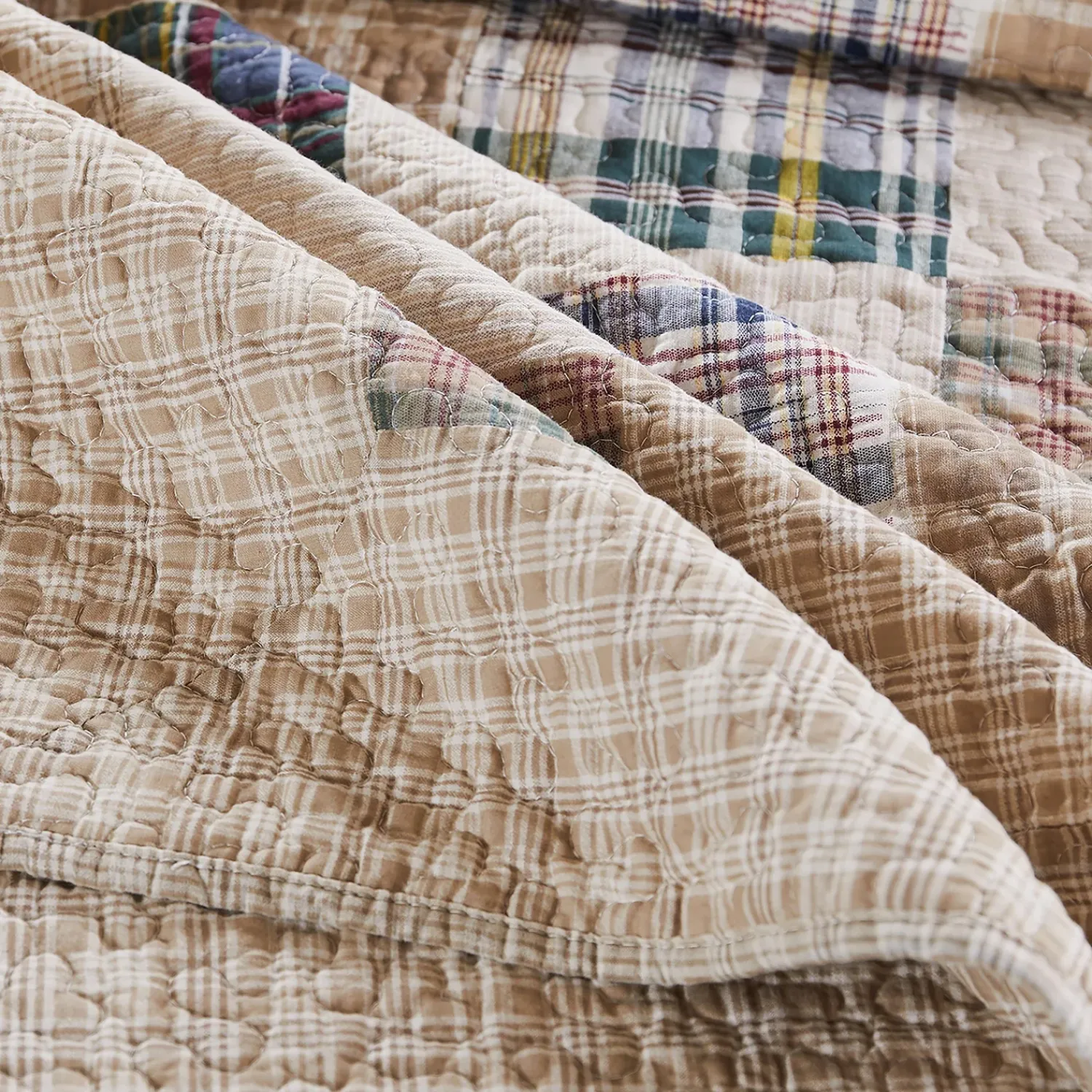 Plow & Hearth Quilts & Bedspreads>Sarah Cotton Quilted Bedding Set, Twin