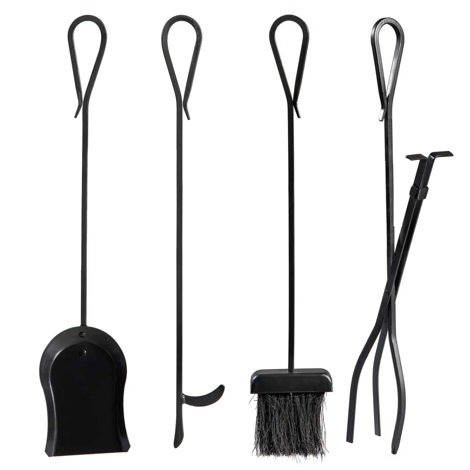 Plow & Hearth Fireplace Tool Sets>Scroll 5 Piece Fireplace Toolset