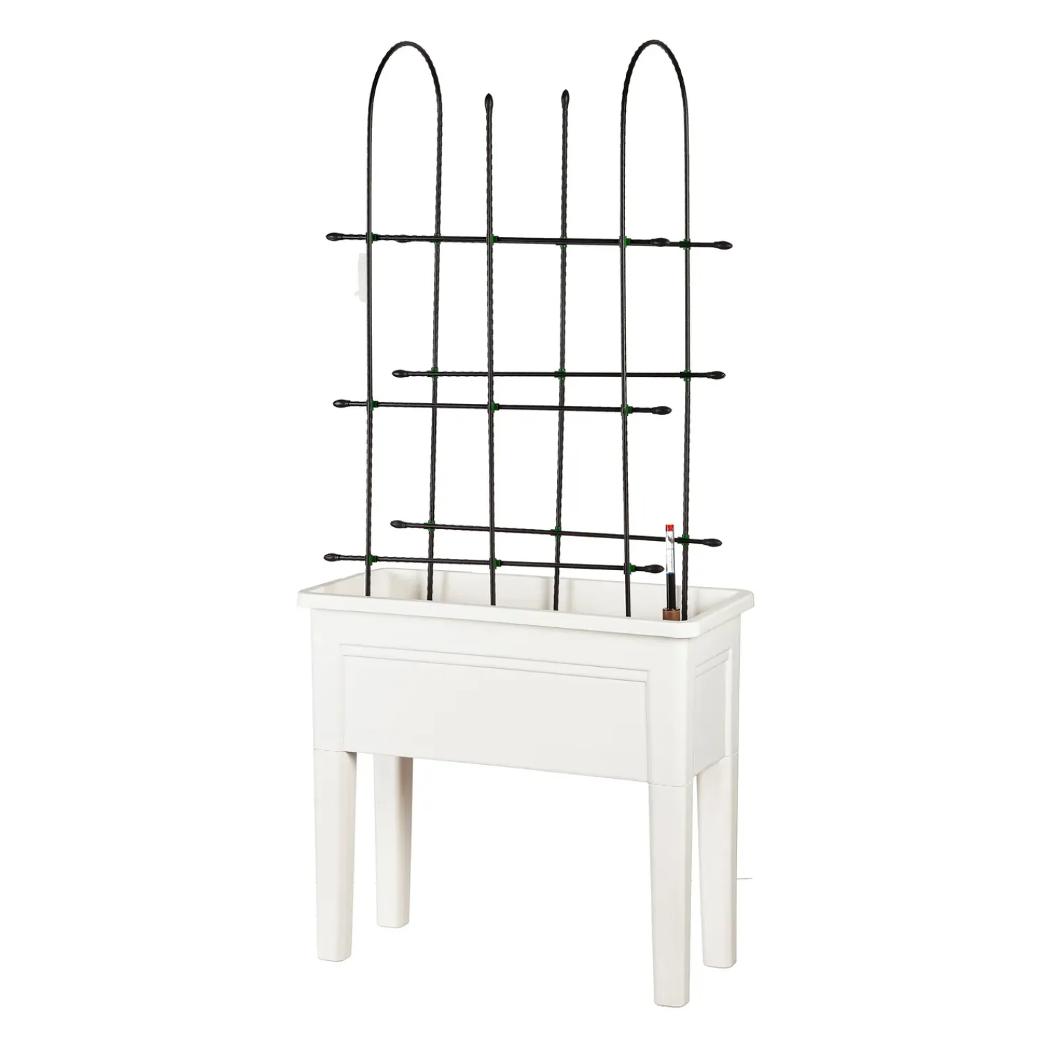 Plow & Hearth Planters & Plant Stands>Self-Watering Planter with Climbing Rack