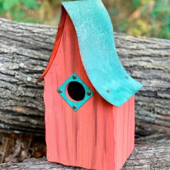 Plow & Hearth Birdhouses>Shady Shed Cypress Birdhouse
