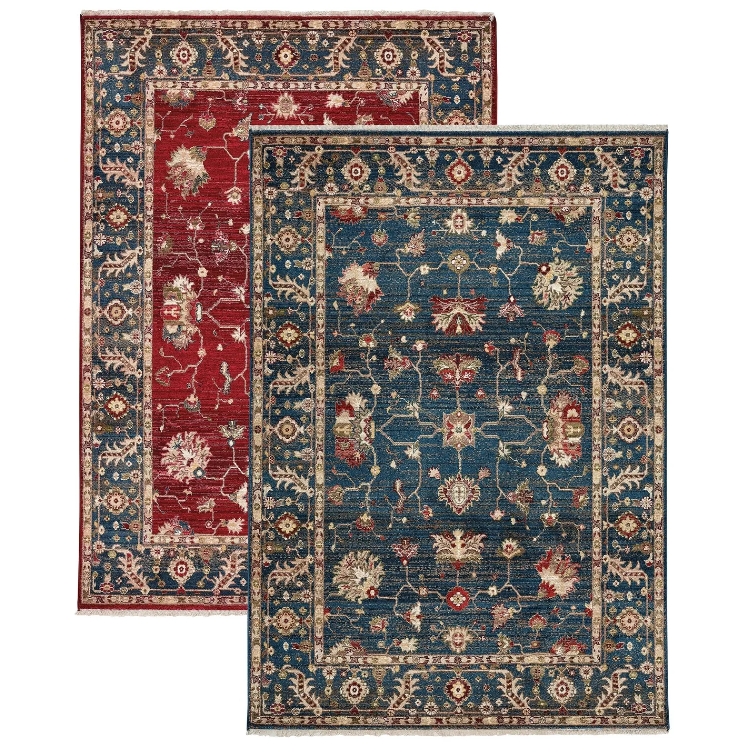 Plow & Hearth Area Rugs>Sheffield Keshan Polypropylene Rug, 3'3" x 4'10"