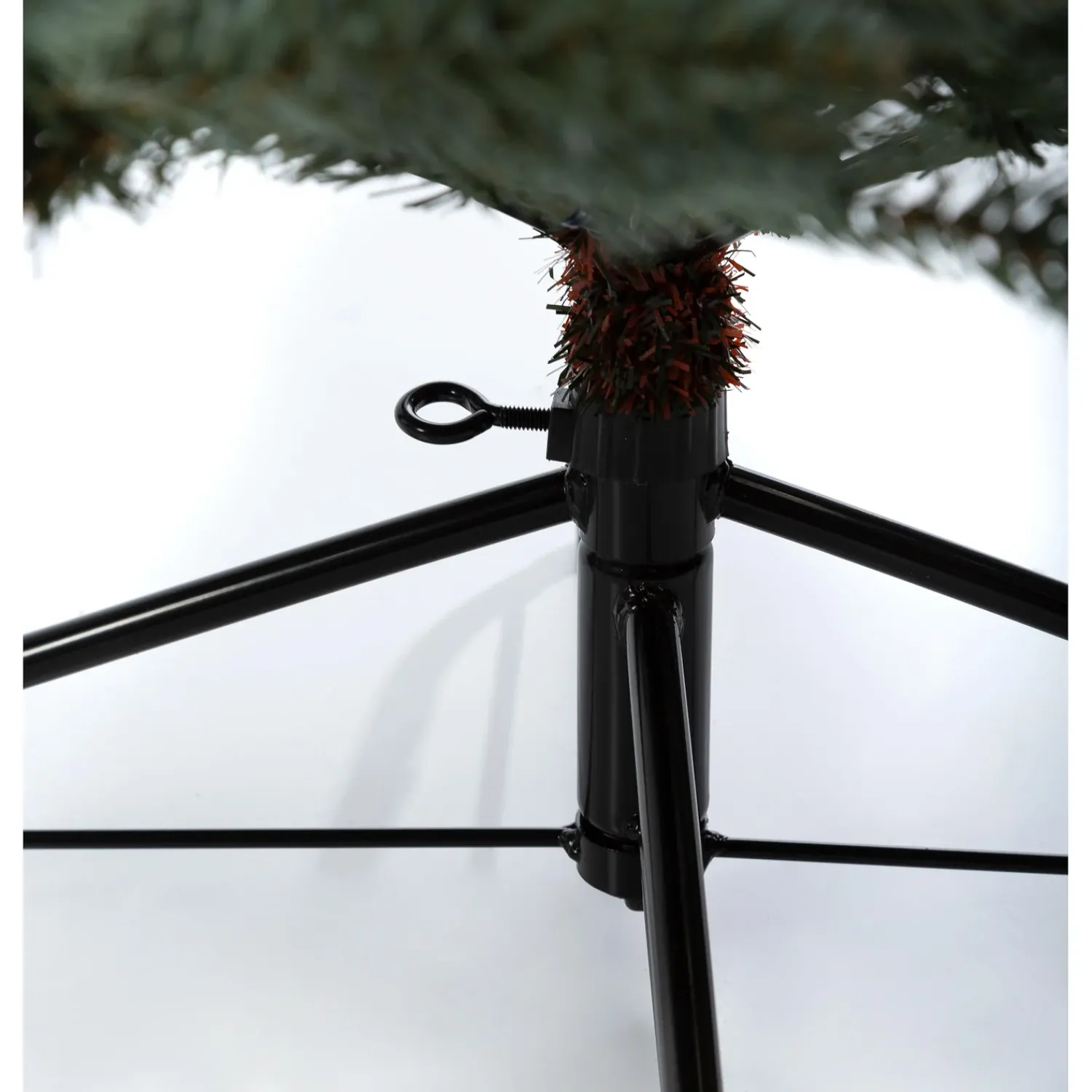 Plow & Hearth Faux Flowers & Plants>Shimmering Misty Pine Christmas Tree, 6'H