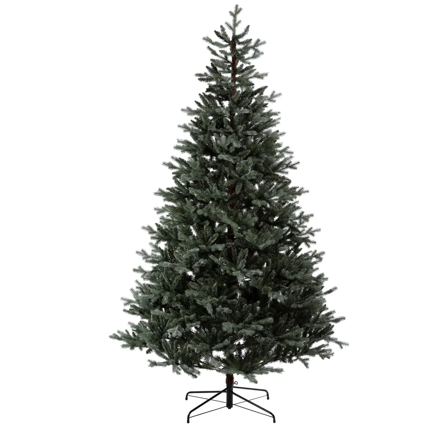 Plow & Hearth Faux Flowers & Plants>Shimmering Misty Pine Christmas Tree, 8' Tall