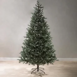 Plow & Hearth Faux Flowers & Plants>Shimmering Misty Pine Christmas Tree, 8' Tall