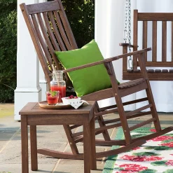 Plow & Hearth Outdoor Side Tables>Slatted Wood Side Table