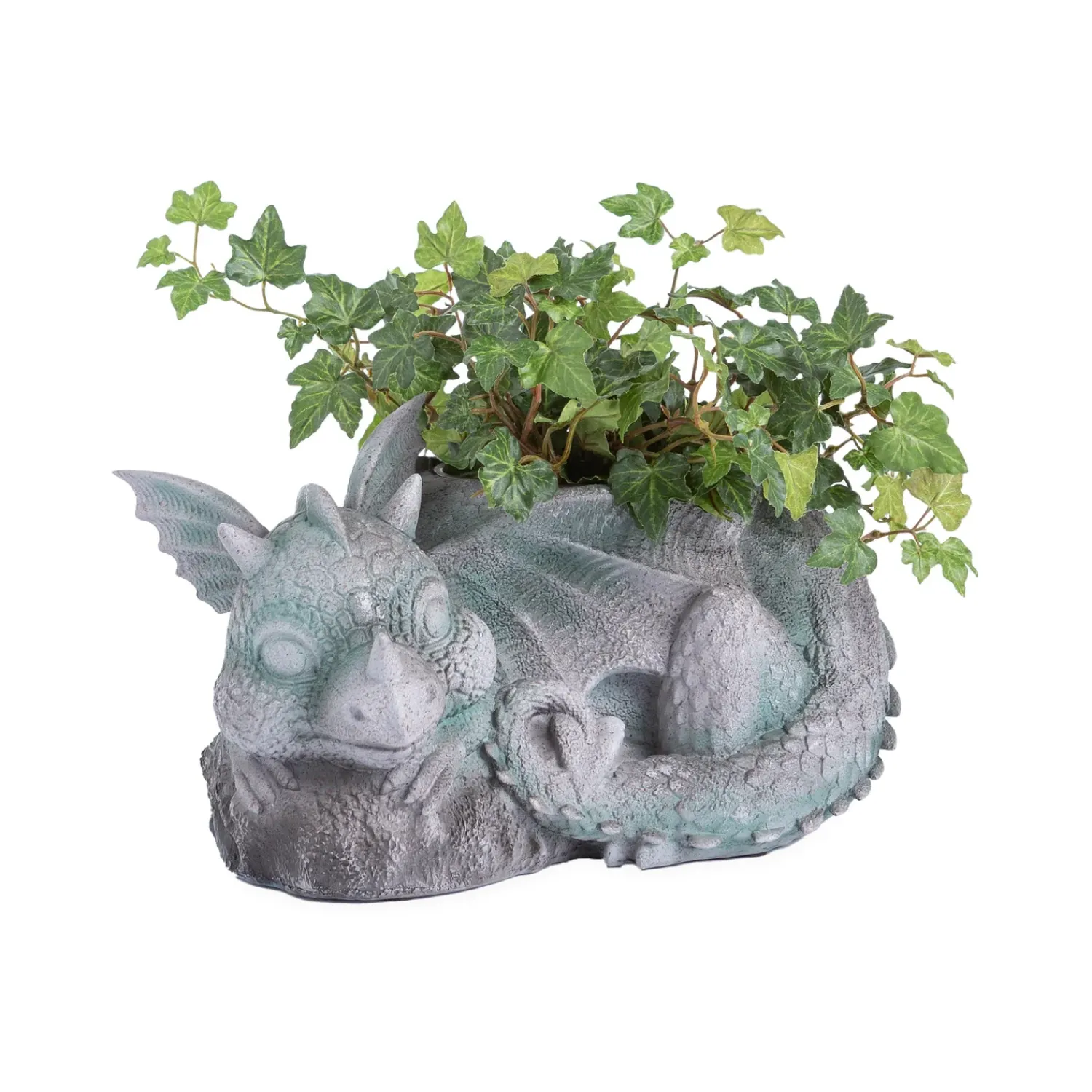 Plow & Hearth Planters & Plant Stands>Sleeping Baby Dragon Planter
