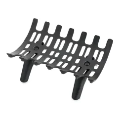 Plow & Hearth Fireplace Grates & Firebacks>Small Cast Iron Deep-Bed Fireplace Grate with Four Legs